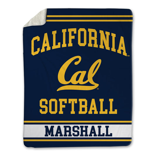 UC Berkeley - NCAA Softball : Natalie Marshall - Blanket-0