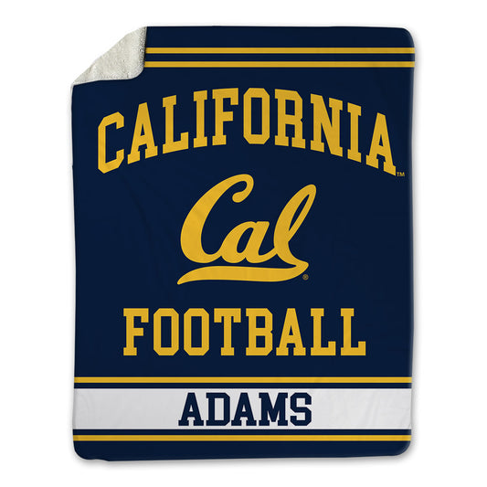 UC Berkeley - NCAA Football : Quaron Adams - Blanket-0