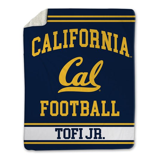 UC Berkeley - NCAA Football : John Tofi Jr. - Blanket-0