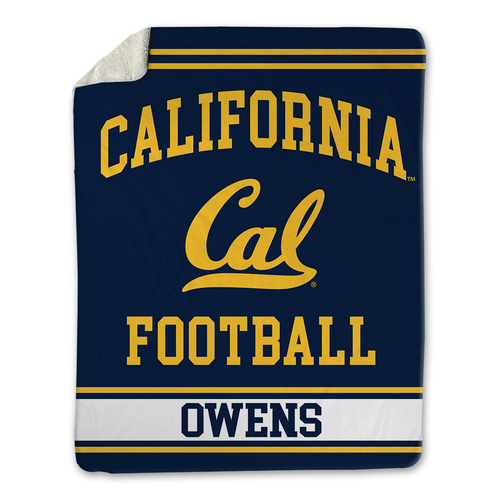 UC Berkeley - NCAA Football : LaJuan Owens - Blanket-0