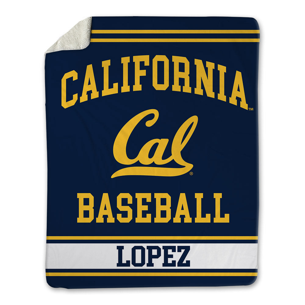 UC Berkeley - NCAA Baseball : Jordy Lopez - Blanket-0