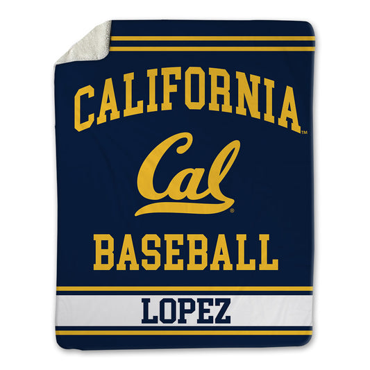 UC Berkeley - NCAA Baseball : Jordy Lopez - Blanket-0