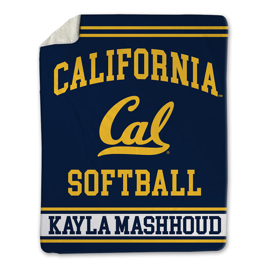 UC Berkeley - NCAA Softball : Kayla Mashhoud - Blanket-0