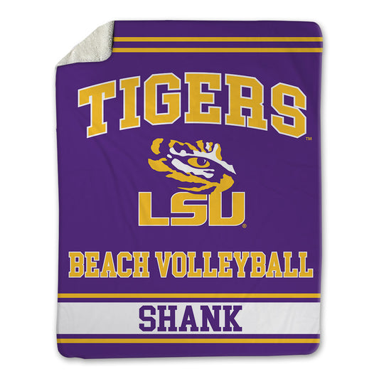 LSU - NCAA Beach Volleyball : Ellie Shank - Blanket-0