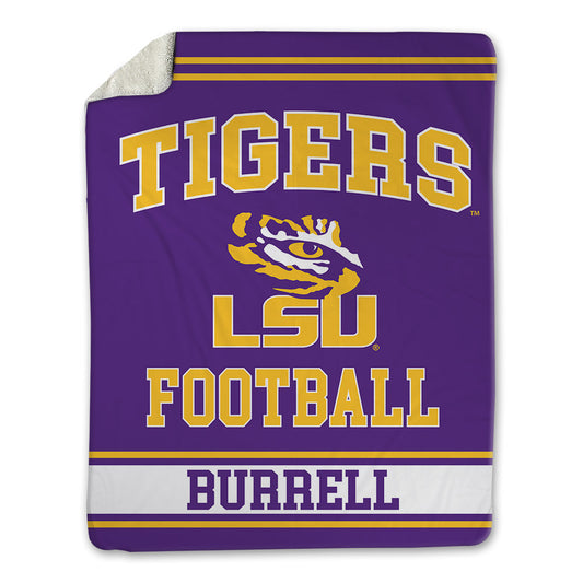 LSU - NCAA Football : Aeron Burrell - Blanket-0