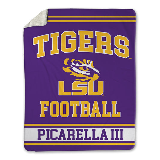 LSU - NCAA Football : Emile Picarella III - Blanket-0