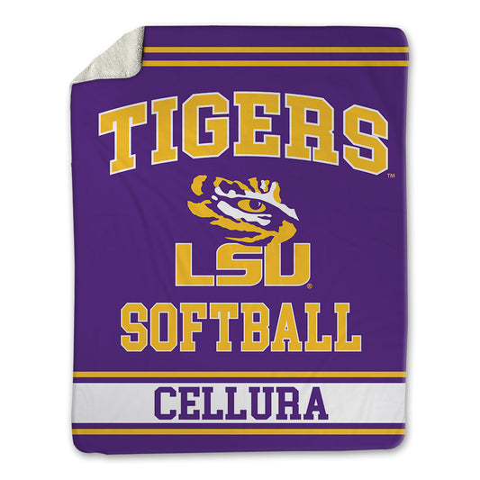 LSU - NCAA Softball : Cece Cellura - Blanket-0