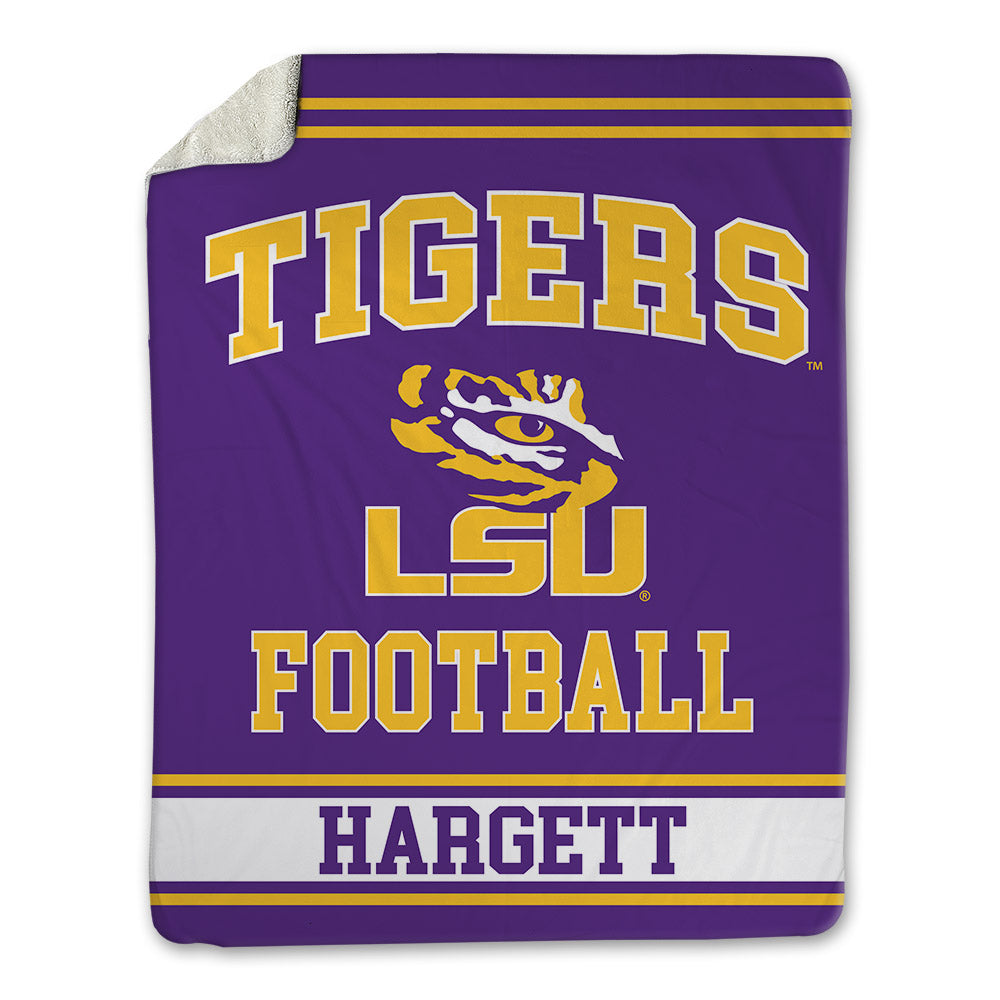 LSU - NCAA Football : Badger Hargett - Blanket-0