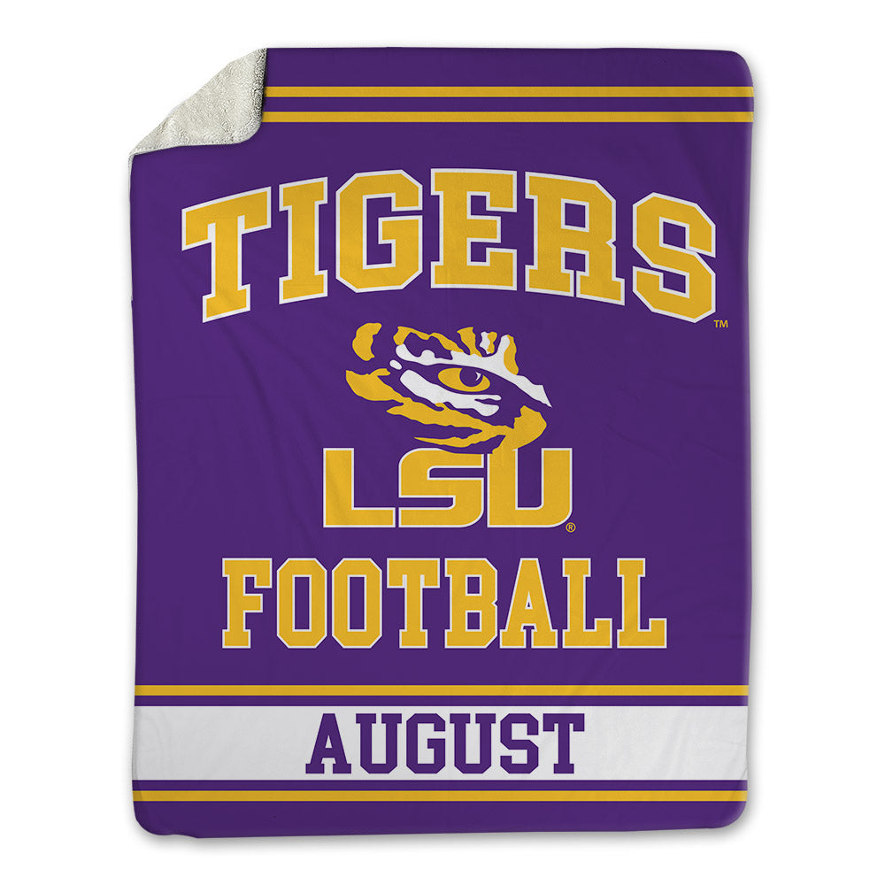 LSU - NCAA Football : Joey August - Blanket-0