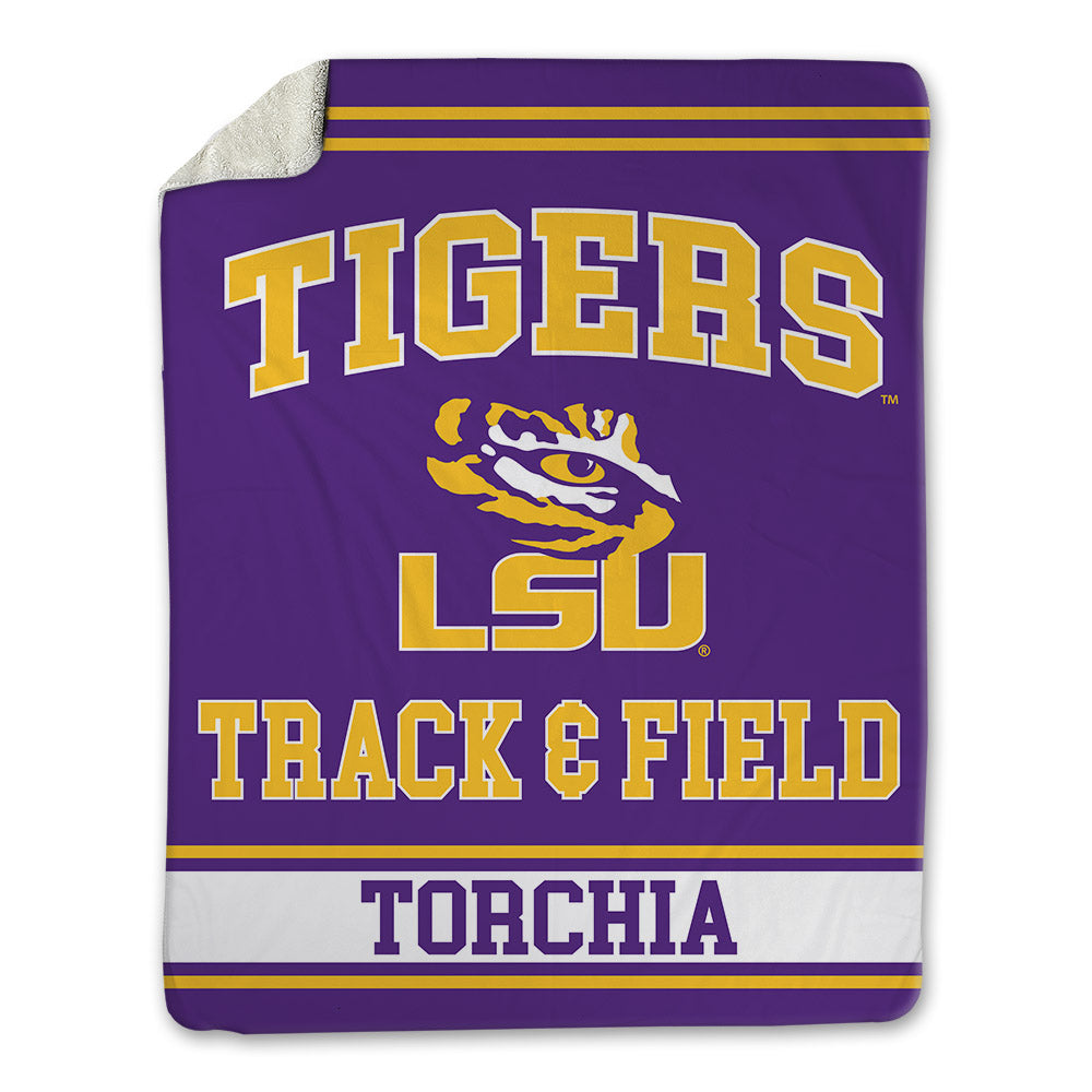 LSU - NCAA Women's Track & Field : Kase Torchia - Blanket-0