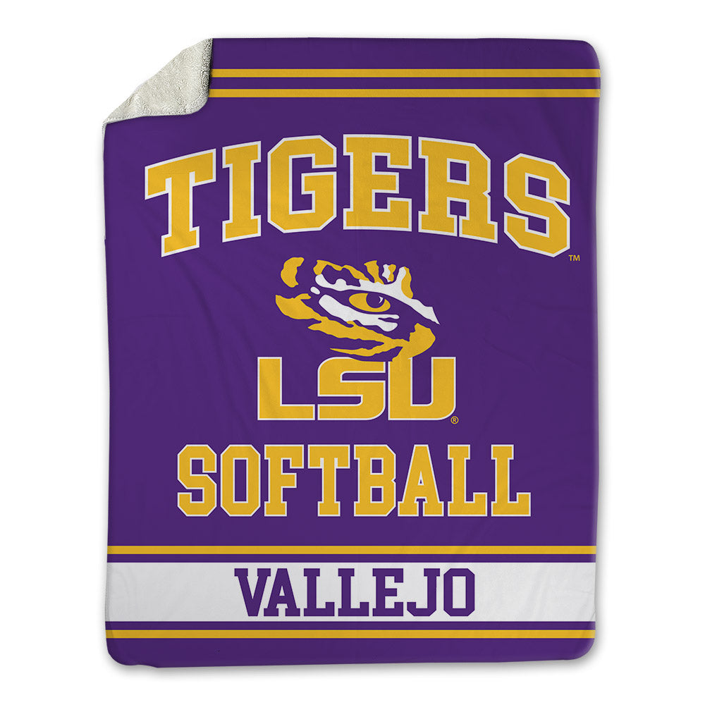 LSU - NCAA Softball : Ashley Vallejo - Blanket-0