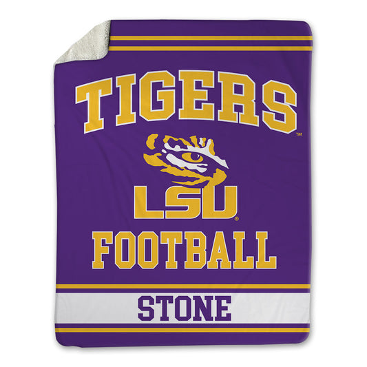 LSU - NCAA Football : Isaiah Stone - Blanket-0