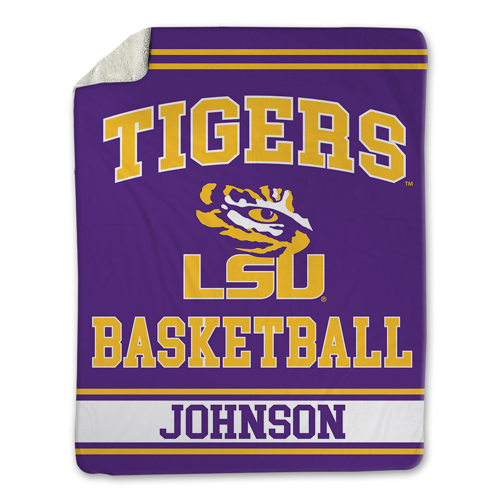 LSU - NCAA Women's Basketball : Flaujae Johnson - Blanket-0