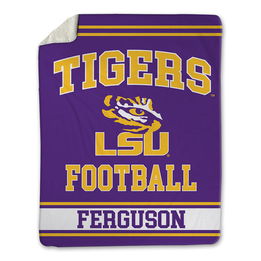 LSU - NCAA Football : Jonathan Ferguson - Blanket-0