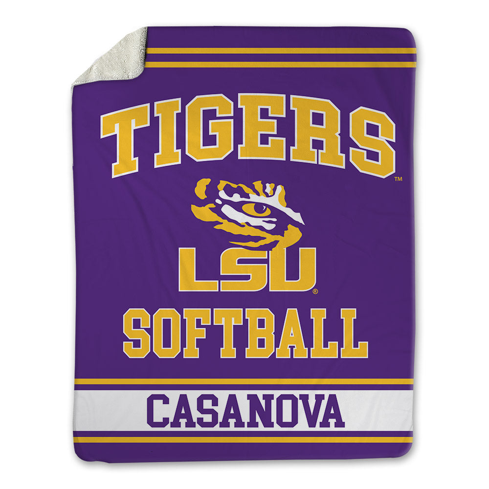 LSU - NCAA Softball : Emilee Casanova - Blanket-0