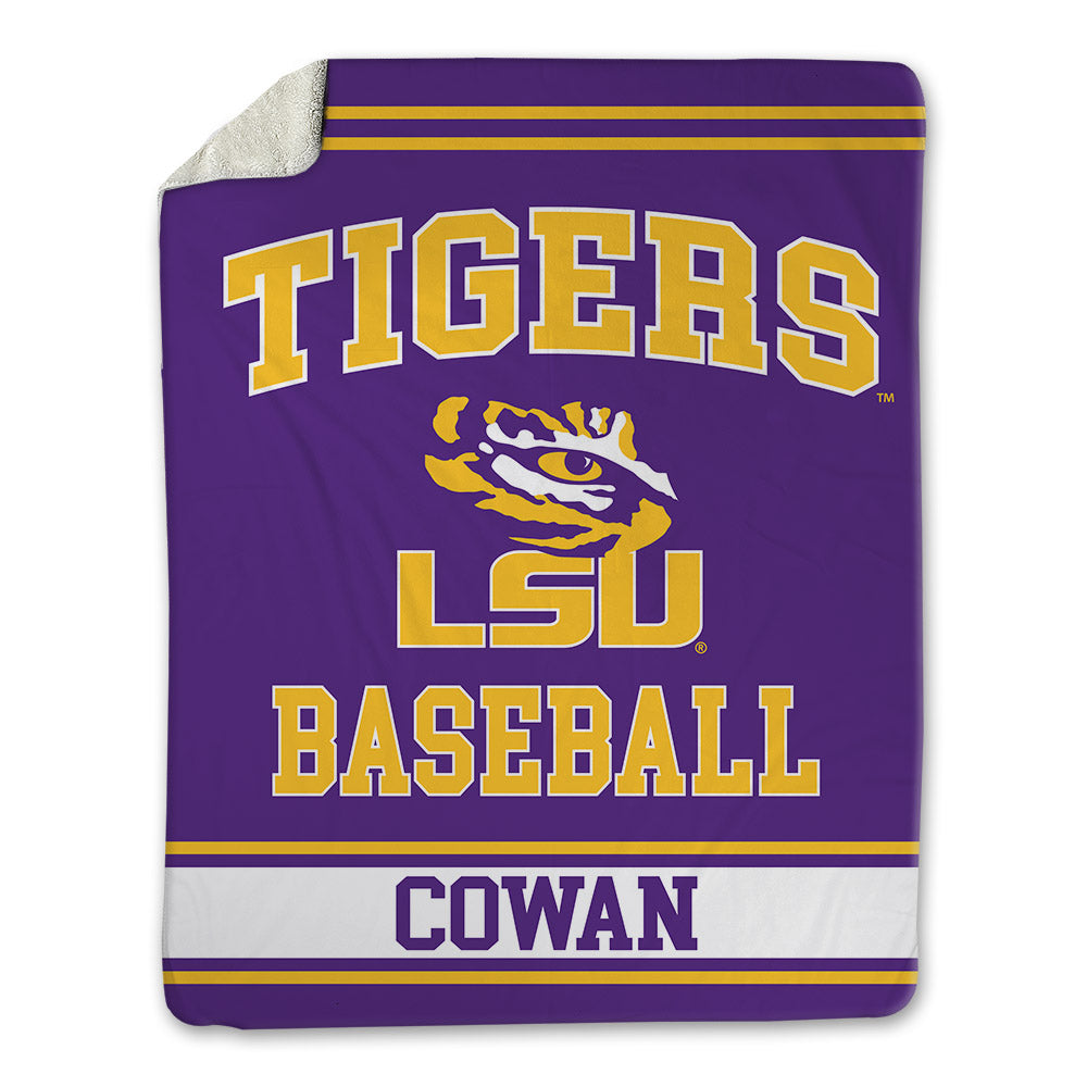LSU - NCAA Baseball : Zac Cowan - Blanket-0