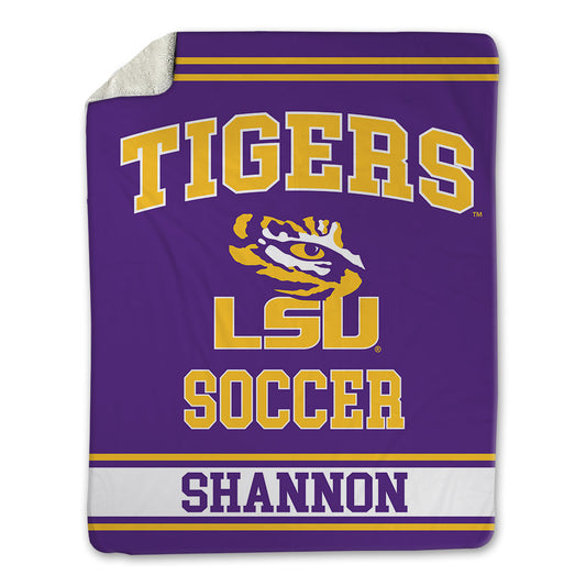 LSU - NCAA Women's Soccer : Danielle Shannon - Blanket-0