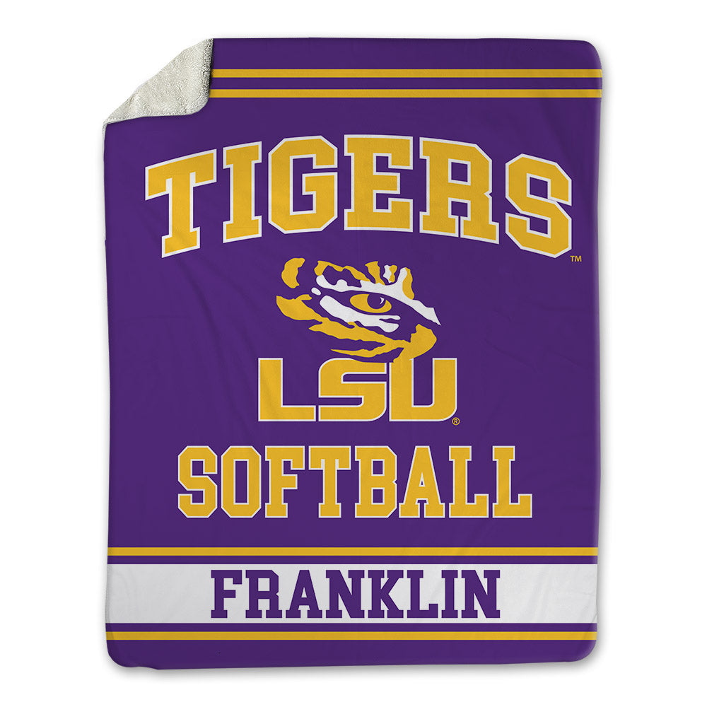 LSU - NCAA Softball : alix franklin - Blanket-0
