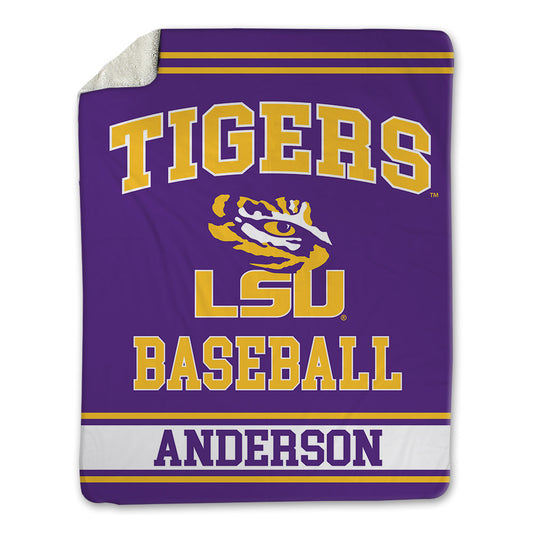 LSU - NCAA Baseball : Kade Anderson - Blanket-0