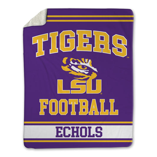 LSU - NCAA Football : Coen Echols - Blanket-0