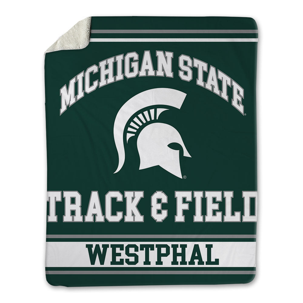 Michigan State - NCAA Men's Track & Field : Thomas Westphal - Blanket-0