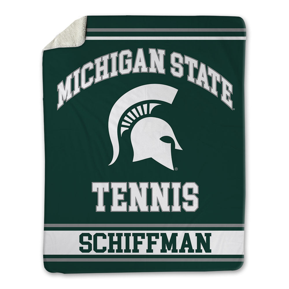 Michigan State - NCAA Women's Tennis : Marlo Schiffman - Blanket-0