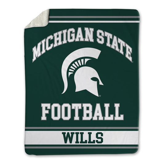 Michigan State - NCAA Football : Jack Wills - Blanket-0