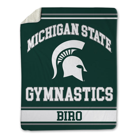 Michigan State - NCAA Women's Gymnastics : Isabel Biro - Blanket-0