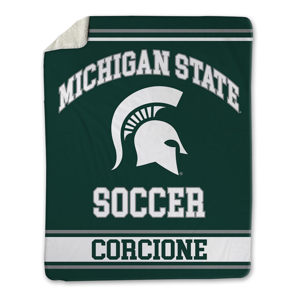 Michigan State - NCAA Women's Soccer : Cassidy Corcione - Blanket-0