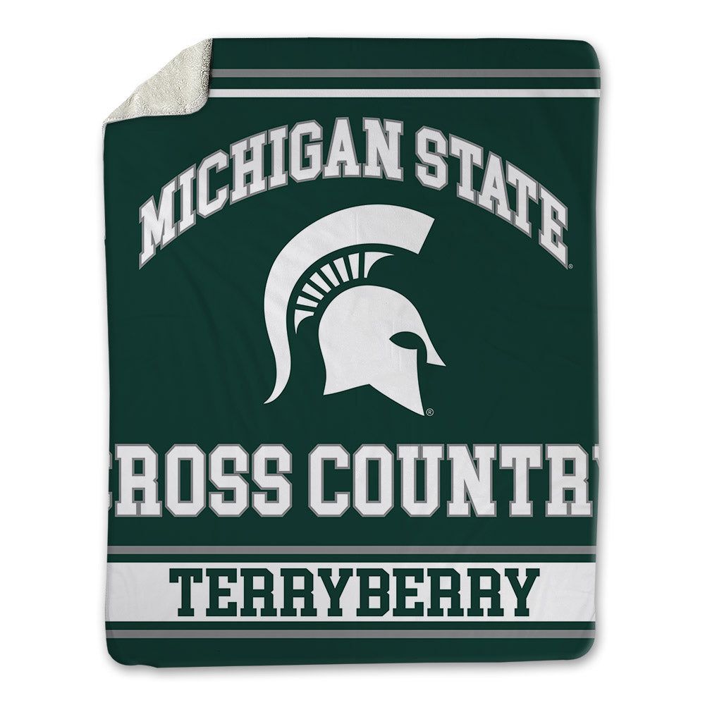 Michigan State - NCAA Men's Cross Country : Dylan Terryberry - Blanket-0