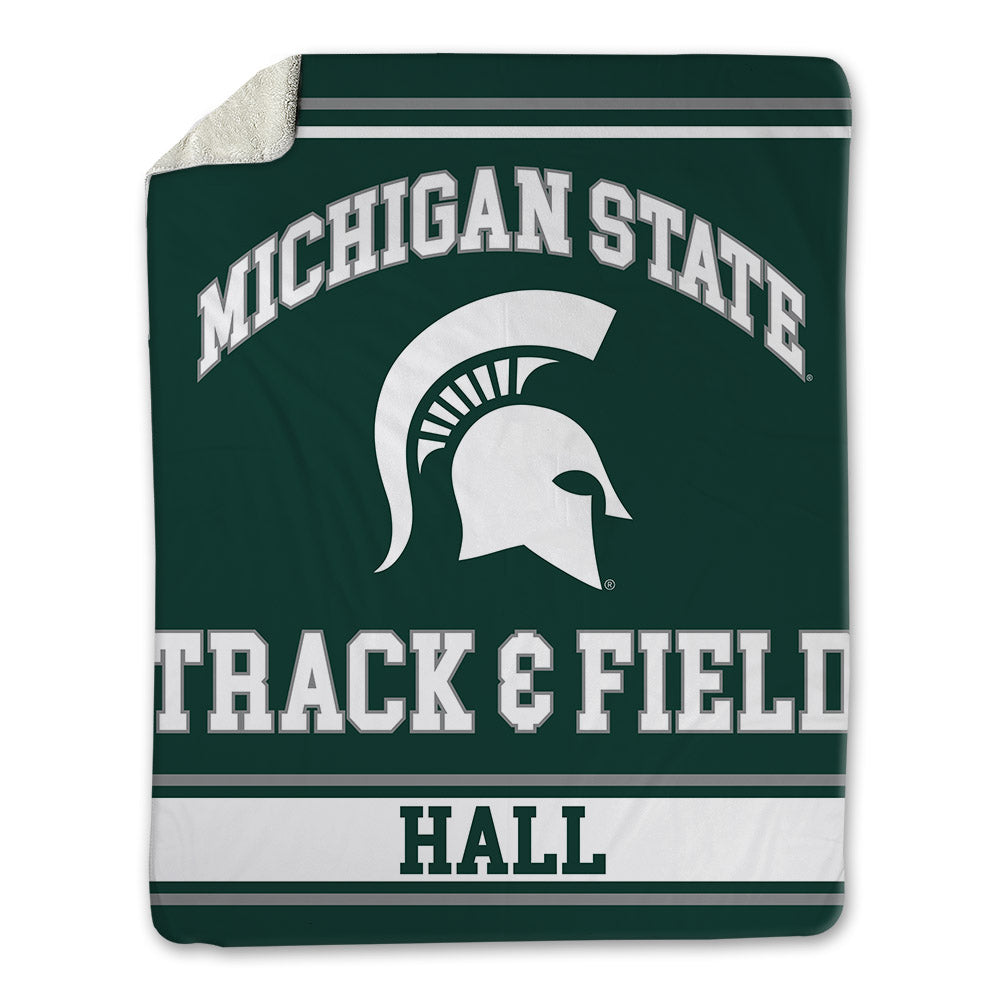 Michigan State - NCAA Women's Track & Field : Anyssa Hall - Blanket-0