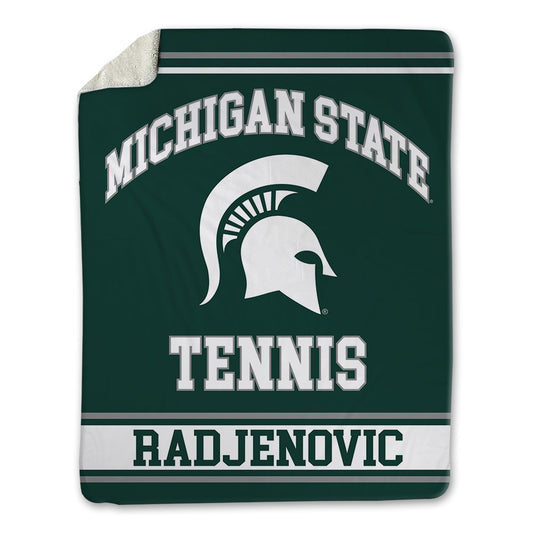 Michigan State - NCAA Men's Tennis : Vuk Radjenovic - Blanket-0