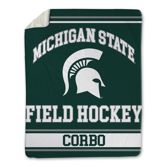 Michigan State - NCAA Women's Field Hockey : Mia Corbo - Blanket-0