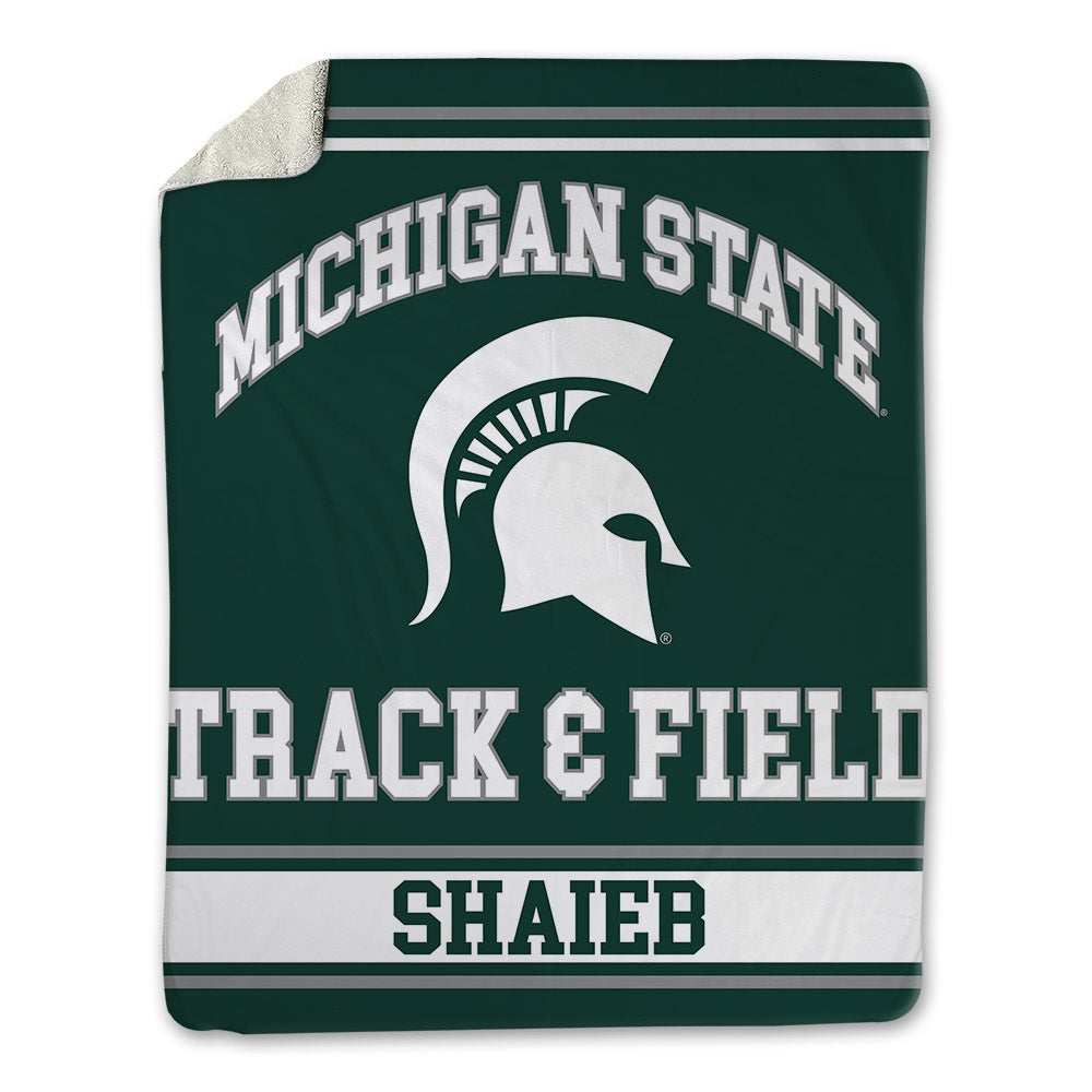 Michigan State - NCAA Men's Track & Field : Henry Shaieb - Blanket-0
