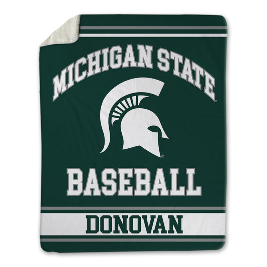 Michigan State - NCAA Baseball : Aidan Donovan - Blanket-0