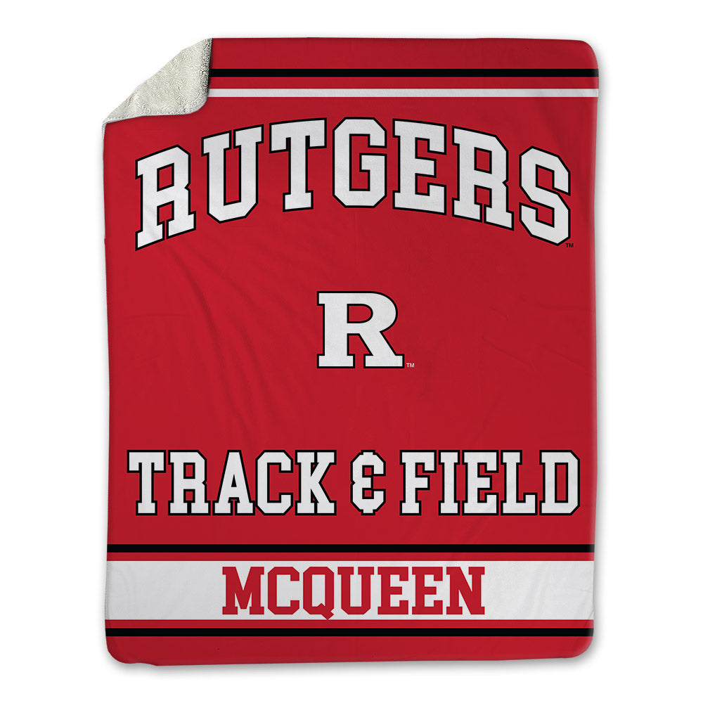 Rutgers - NCAA Men's Track & Field : Gregory McQueen - Blanket-0