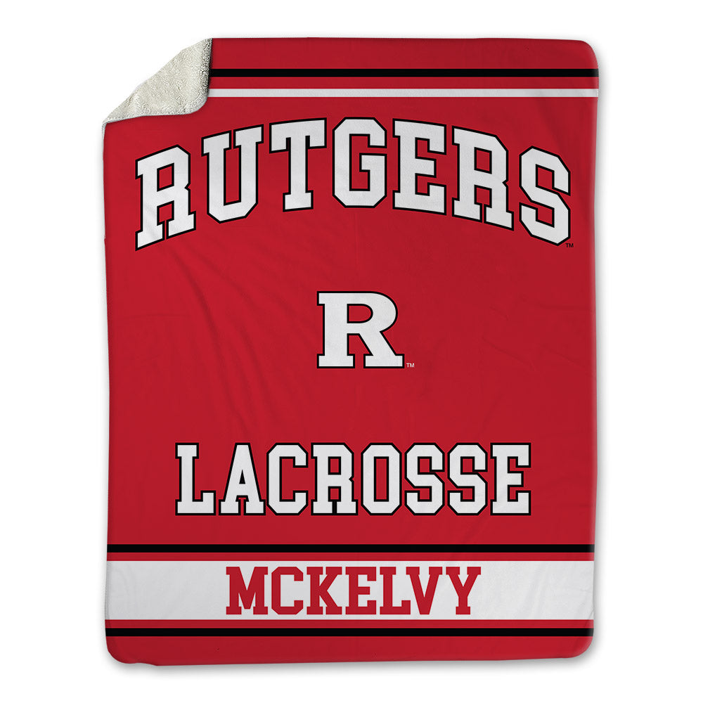 Rutgers - NCAA Men's Lacrosse : Ben McKelvy - Blanket-0
