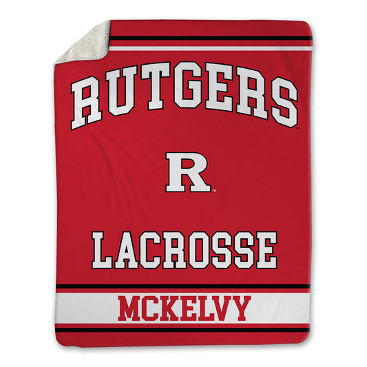 Rutgers - NCAA Men's Lacrosse : Ben McKelvy - Blanket-0