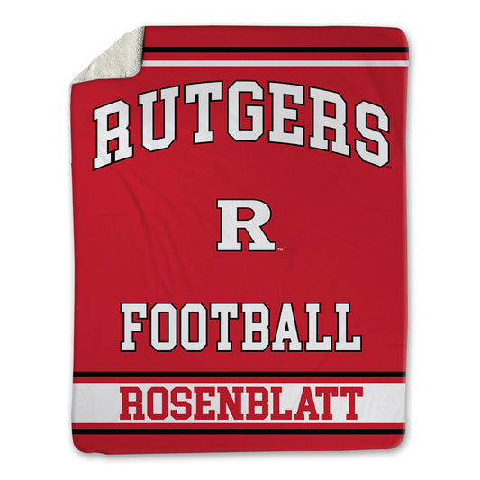 Rutgers - NCAA Football : Ben Rosenblatt - Blanket-0