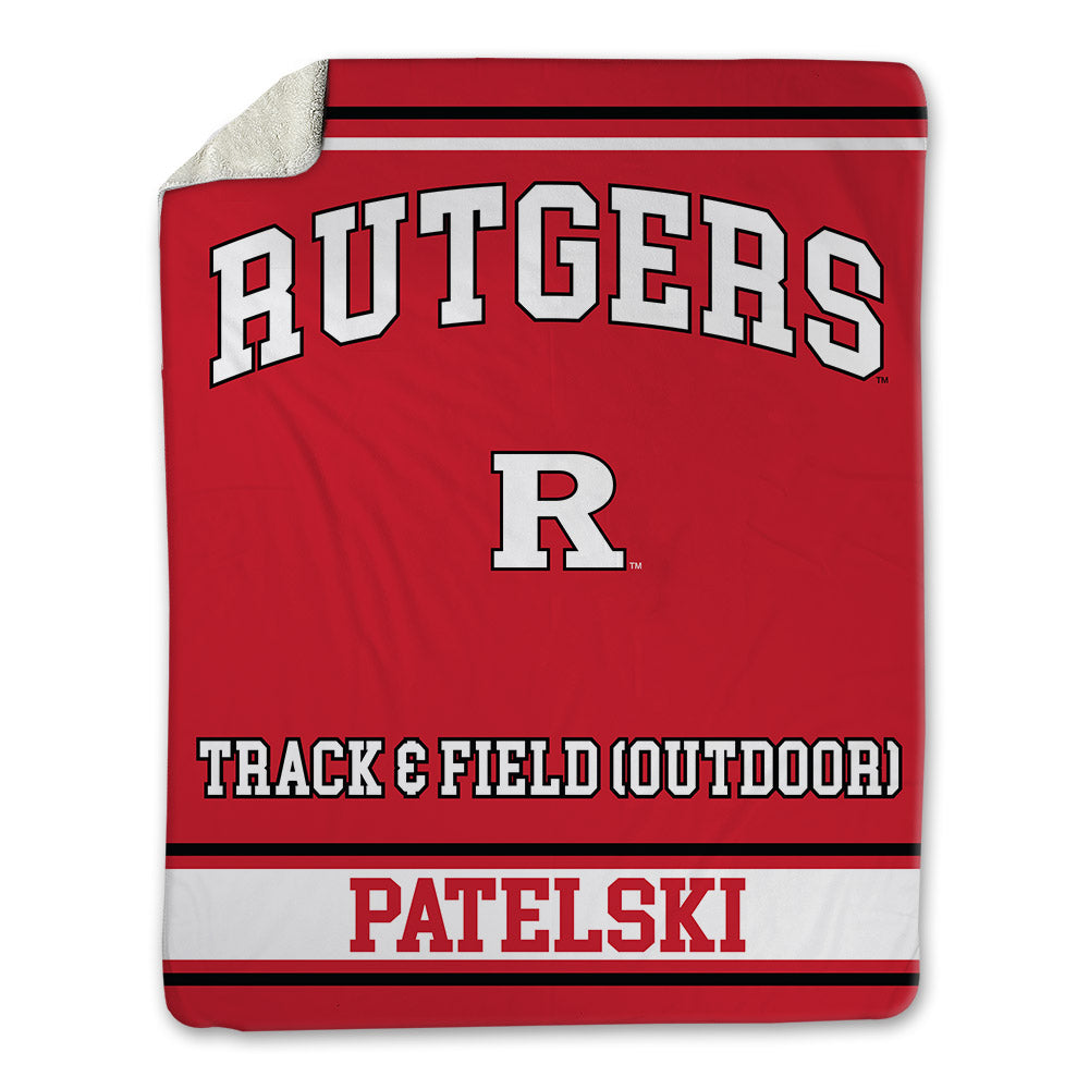 Rutgers - NCAA Men's Track & Field : Alex Patelski - Blanket-0