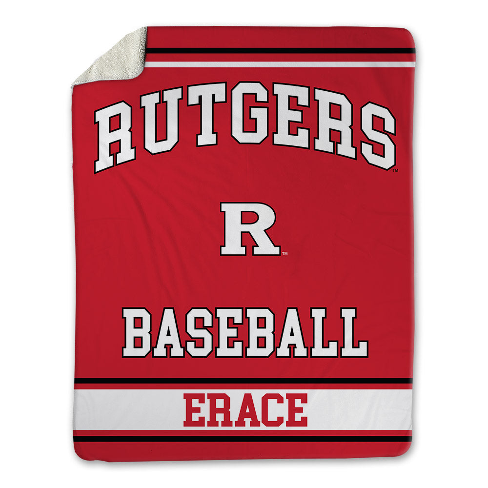 Rutgers - NCAA Baseball : Joey Erace - Blanket-0