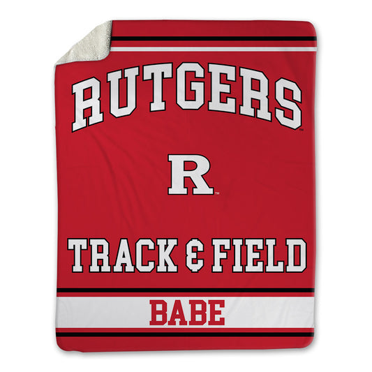 Rutgers - NCAA Men's Track & Field : Joshua Babe - Blanket-0