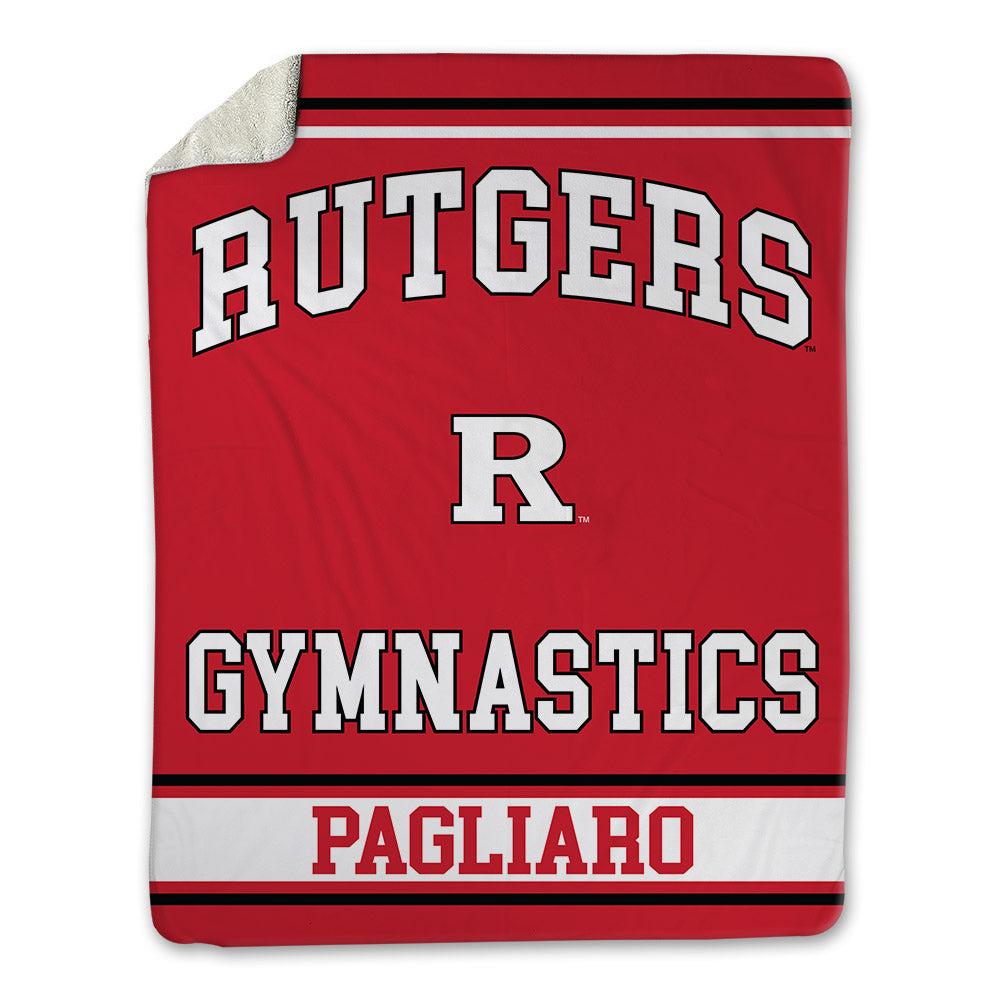 Rutgers - NCAA Women's Gymnastics : Anna Pagliaro - Blanket-0