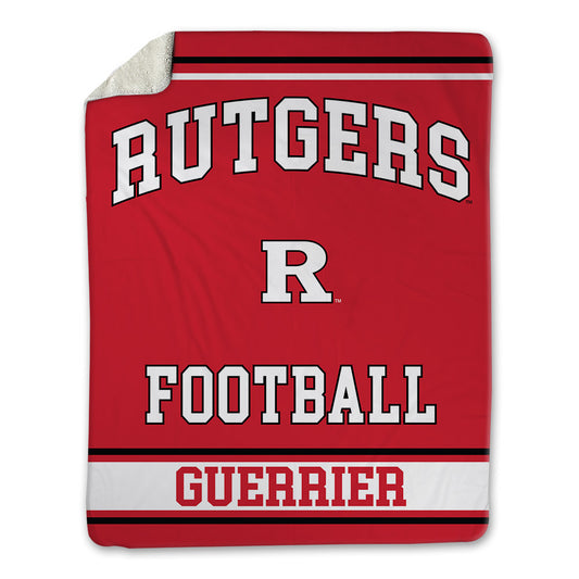 Rutgers - NCAA Football : Edd Guerrier - Blanket-0