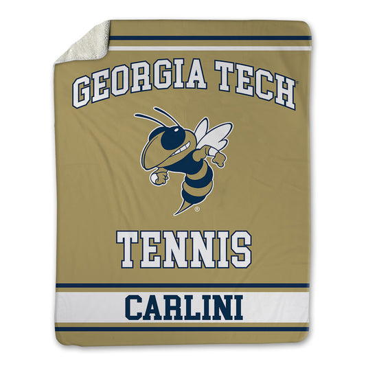 Georgia Tech - NCAA Men's Tennis : Gianluca Carlini - Blanket-0