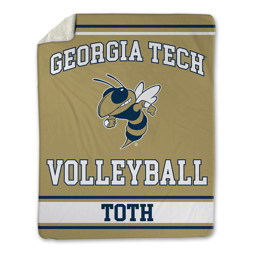Georgia Tech - NCAA Women's Volleyball : Sara Toth - Blanket-0