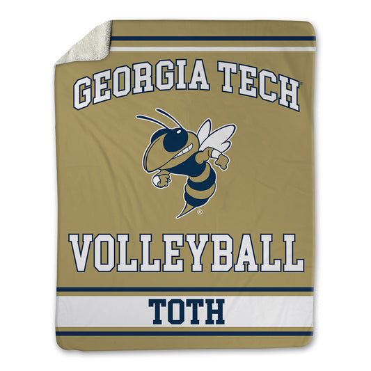 Georgia Tech - NCAA Women's Volleyball : Sara Toth - Blanket-0