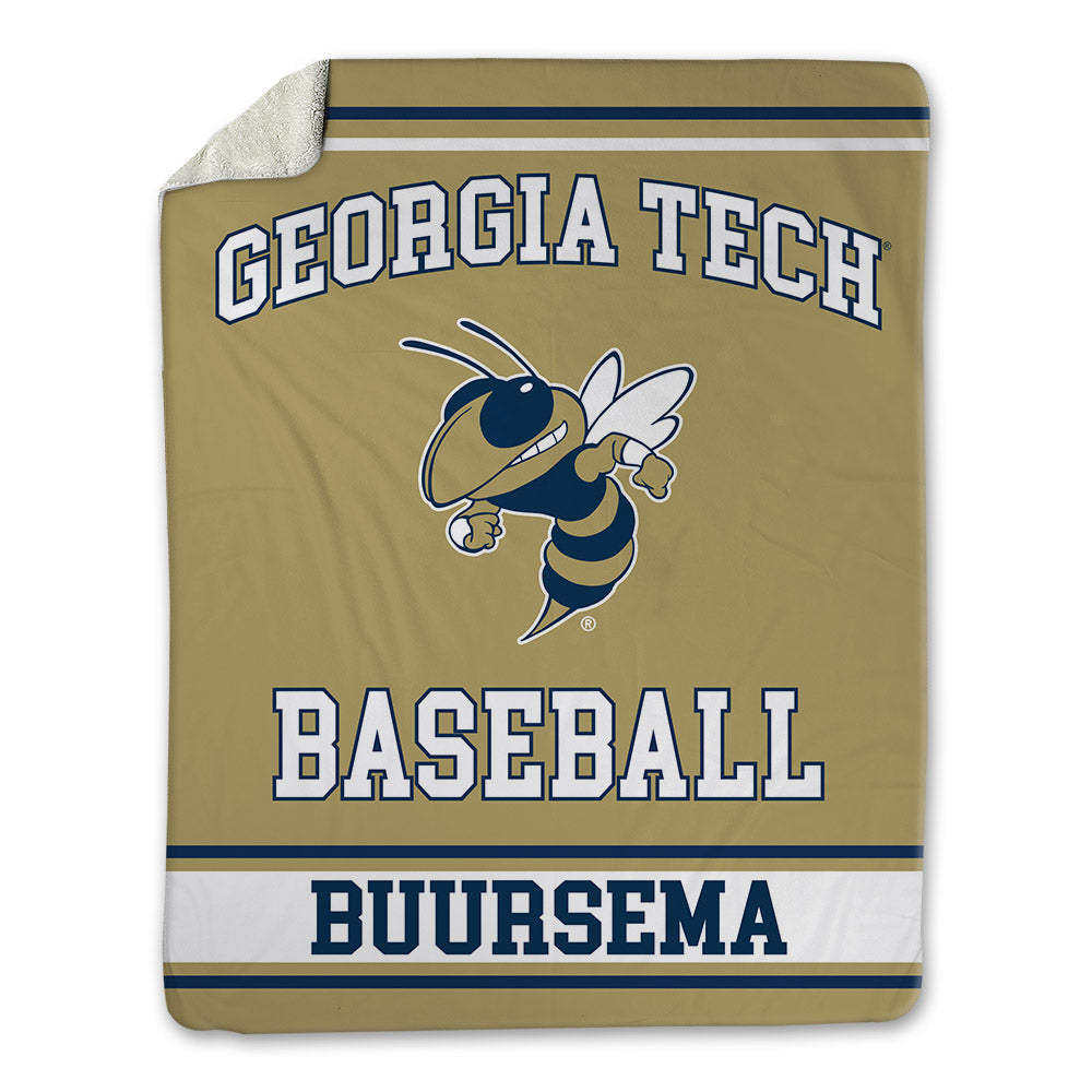 Georgia Tech - NCAA Baseball : Porter Buursema - Blanket-0