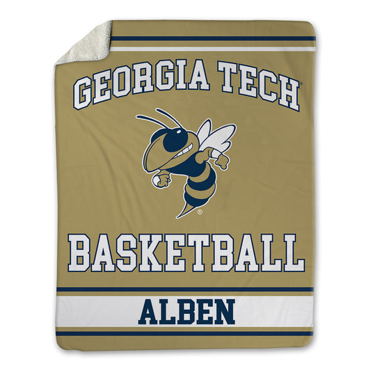 Georgia Tech - NCAA Women's Basketball : Catherine Alben - Blanket-0