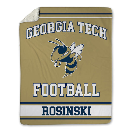 Georgia Tech - NCAA Football : Andrew Rosinski - Blanket-0